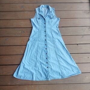 Vintage Denim Dress